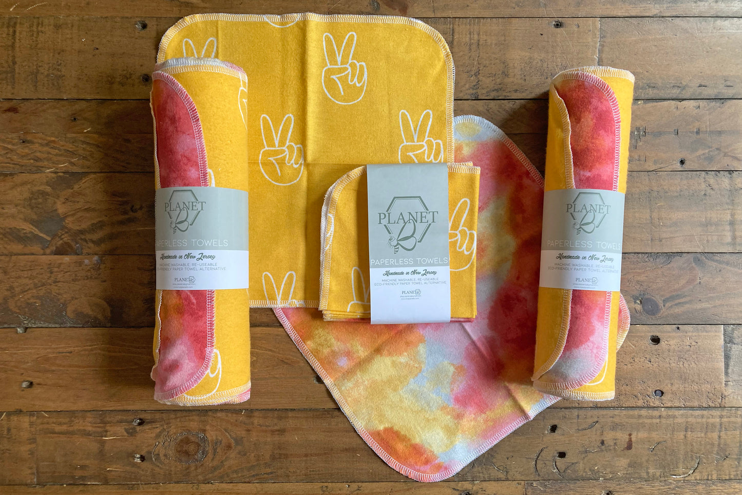 Paperless Towels - Peace Sign Hands