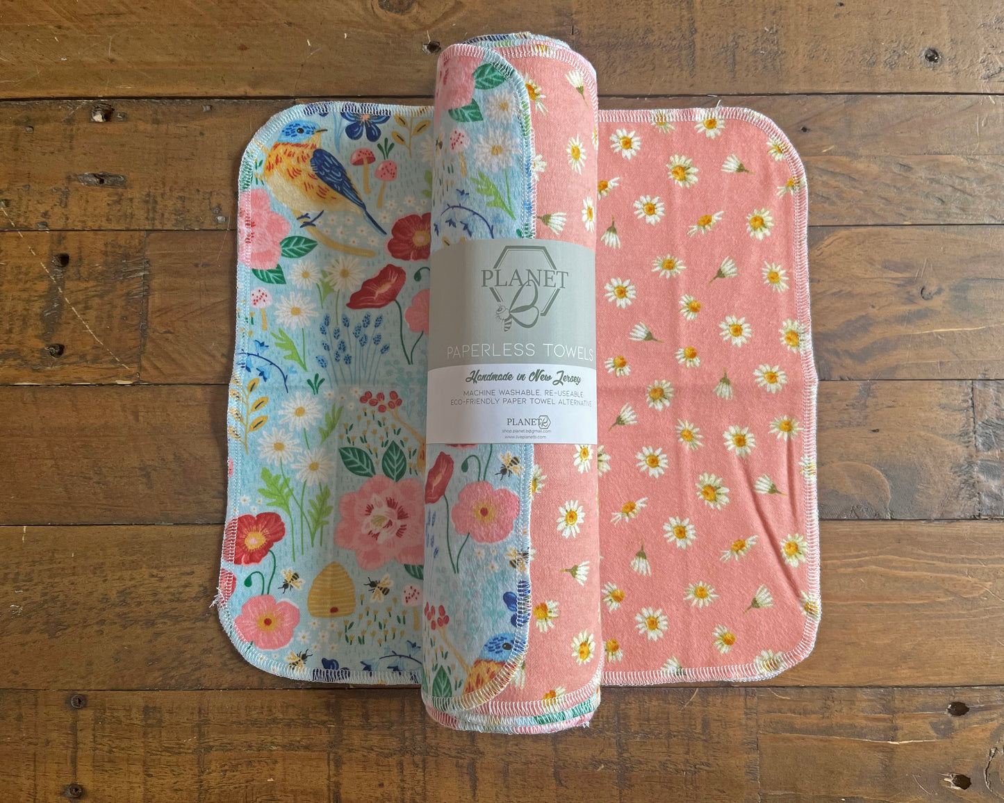 Paperless Towels - Birds & Bees