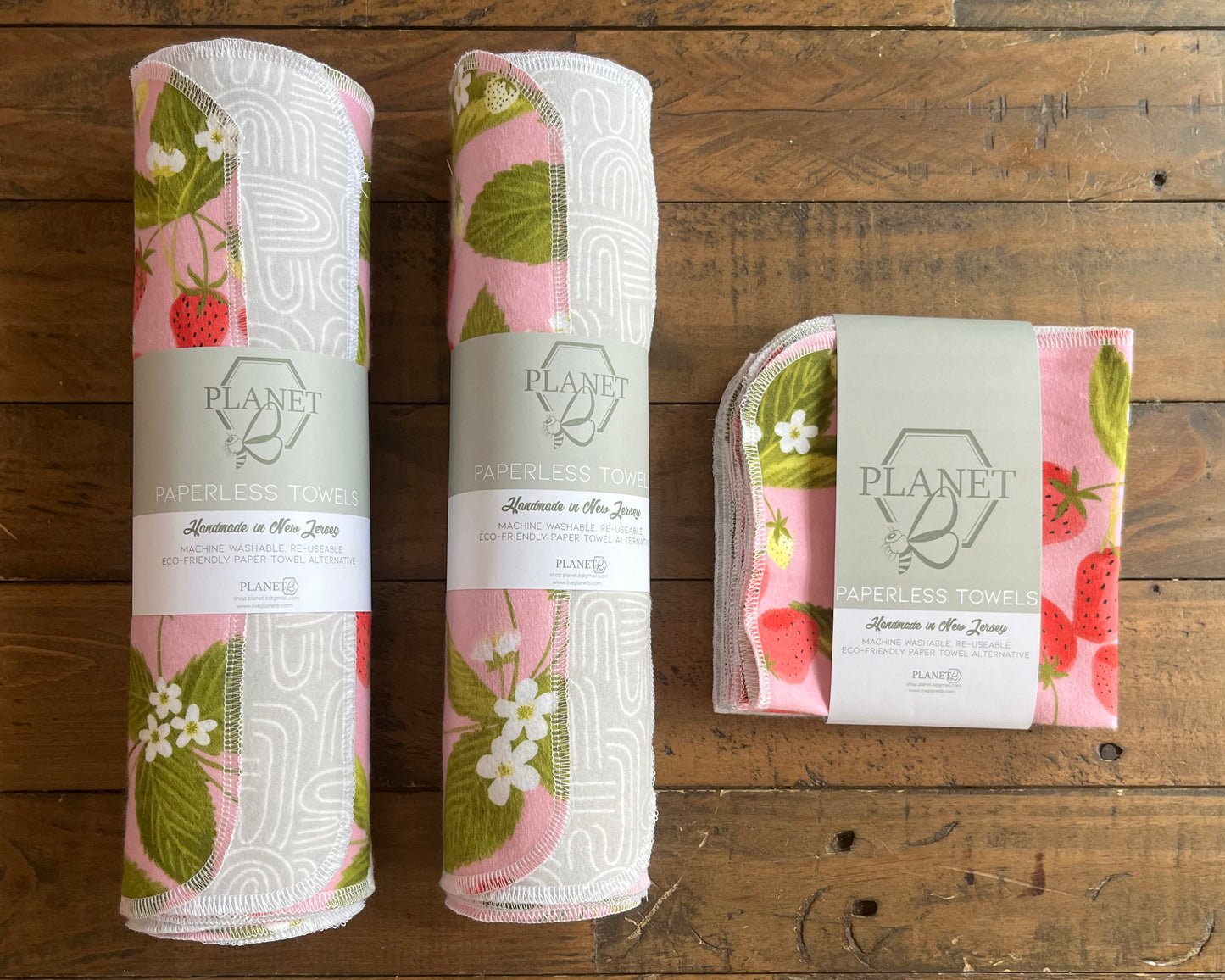 Paperless Towels - Strawberry Fields