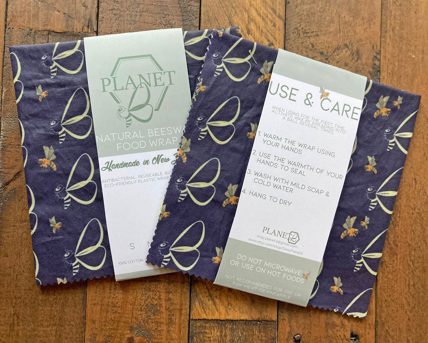 Beeswax Food Wraps - Honey Bees