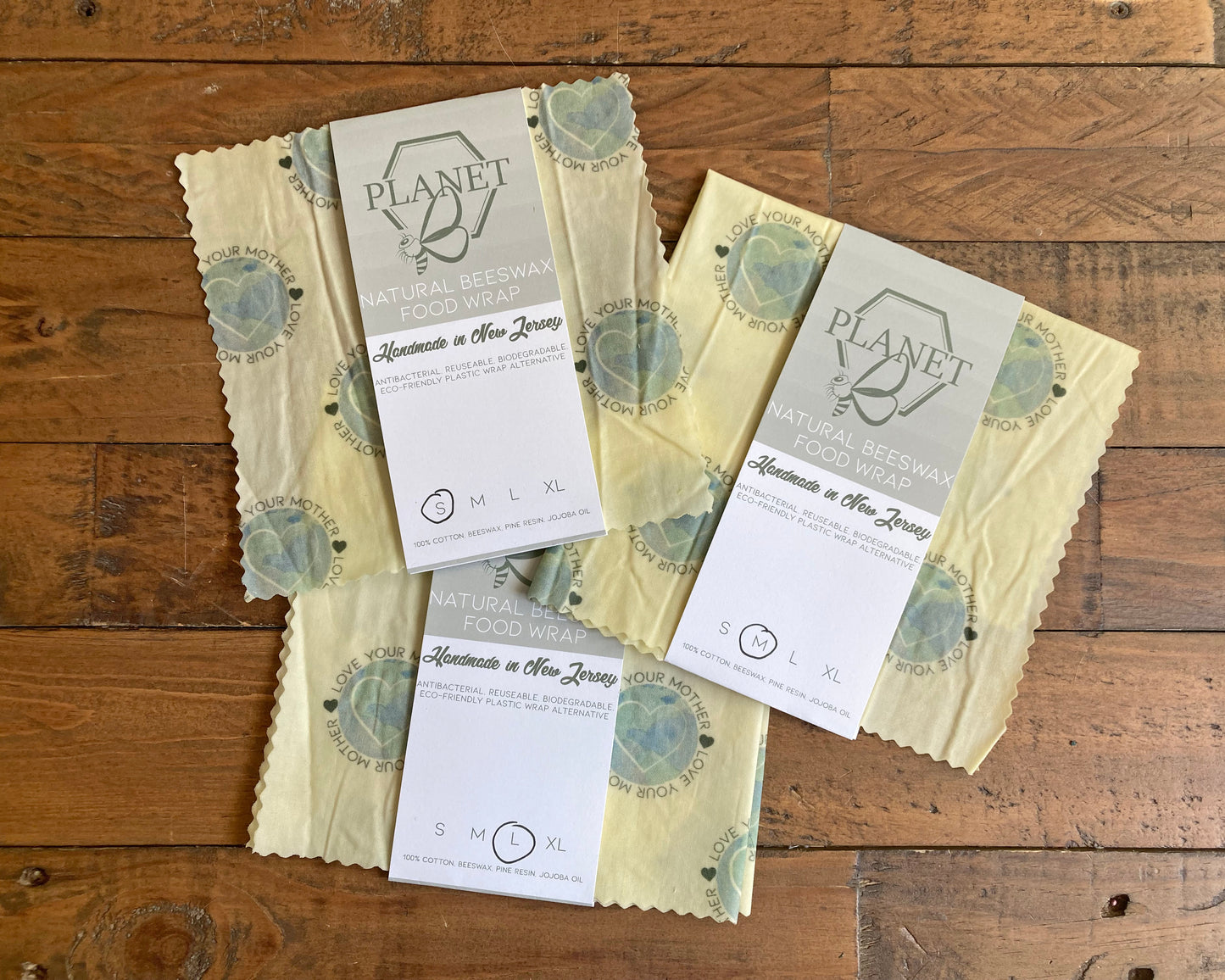 Beeswax Food Wraps - Love Your Mother