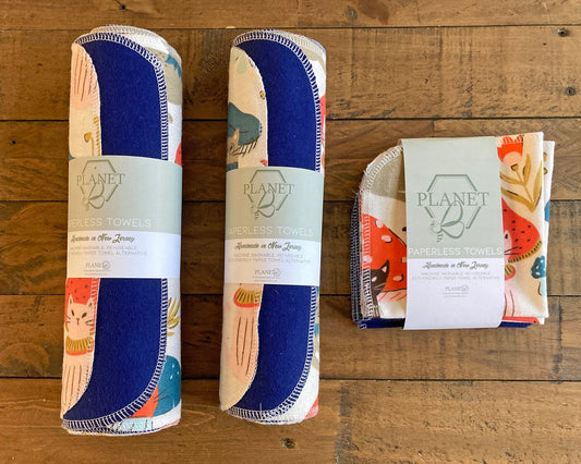 Paperless Towels - Mushroom Cats