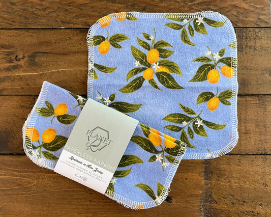 Paperless Napkins - Kumquats