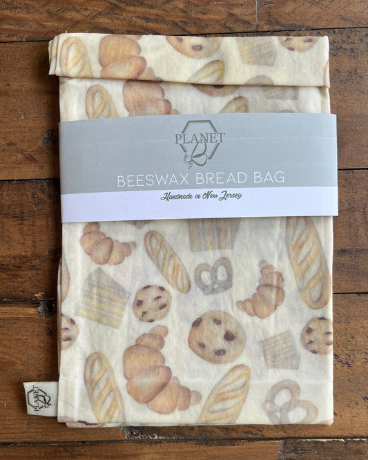 Beeswax Bread Bag - Prints