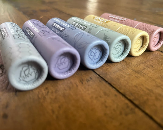 Beeswax Lip Balm - 6 Piece Gift Set