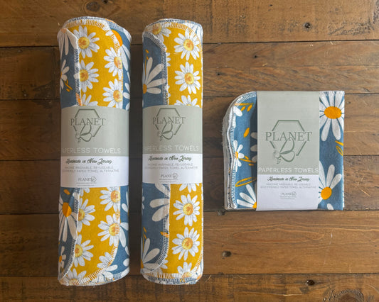 Paperless Towels - Double Daisies