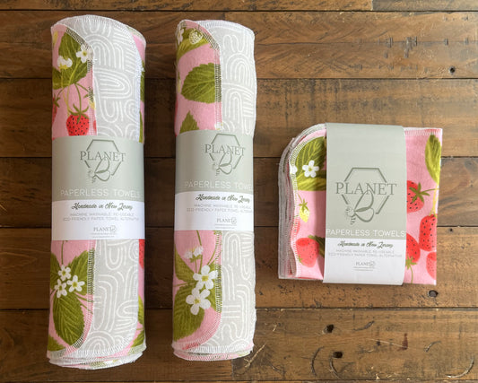 Paperless Towels - Strawberry Fields