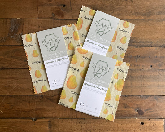 Beeswax Food Wraps - Grow a Pear